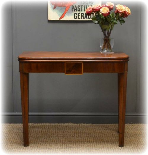 Regency Mahogany Antique Console Table / Tea Table.