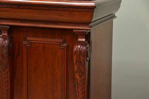 fig 2. Magnificent & Grand, Quality Mahogany Antique Sideboard.