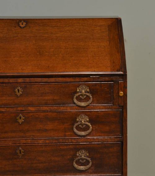 Georgian Oak Antique Bureau.
