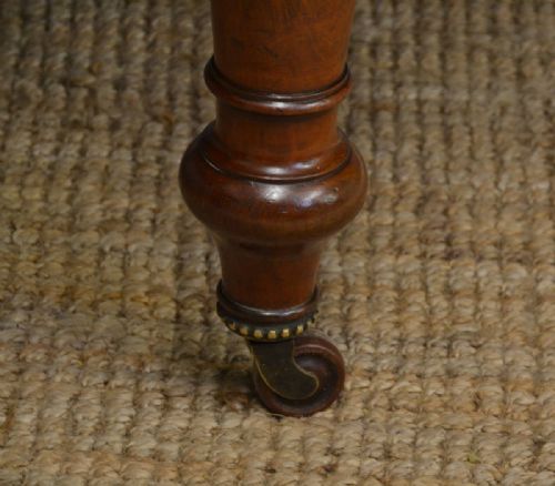 fig 2. Huge, Victorian Mahogany, Extending Antique Dining Table.