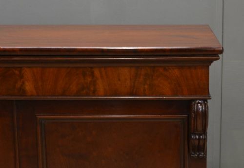 fig 2. Quality, Regency, Rare, Plum Pudding Mahogany, Antique Cupboard.