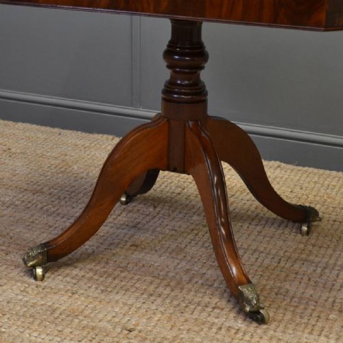 fig 2. Fine Quality Regency Mahogany Antique Console Table.