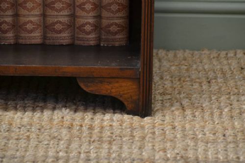 fig 1. Victorian Walnut Antique Open Bookcase.