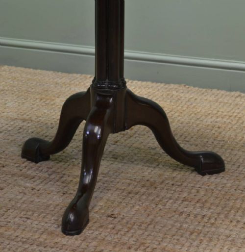 fig 2. Georgian Antique Mahogany Large Circular Occasional Table.