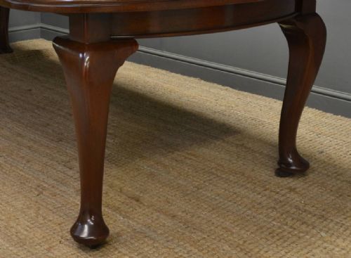 fig 2. Edwardian Walnut Antique Extending Wind Out Dining Table.