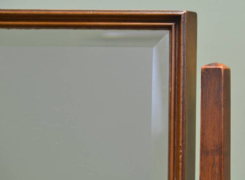 fig 2. Mahogany Antique Cheval Mirror