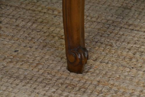fig 2. French Walnut Period Parquet Top Extending Dining Table.
