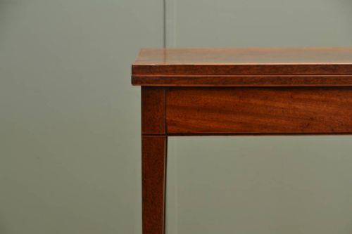 fig 2. Georgian Mahogany Country Antique Tea Table