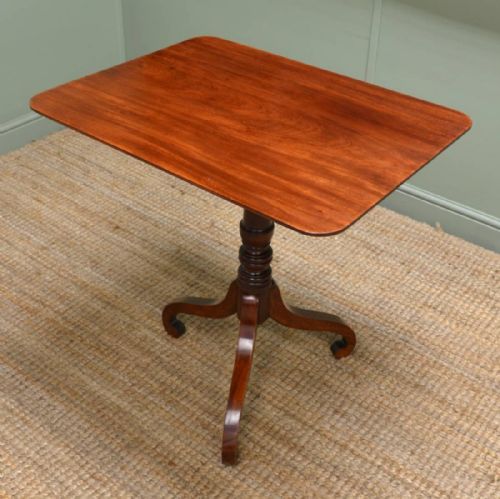 Regency Mahogany Antique Tripod Table