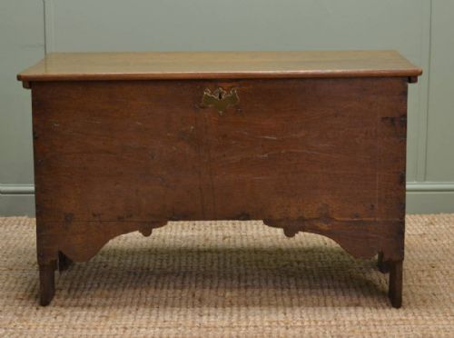 Period Georgian Oak Antique Coffer