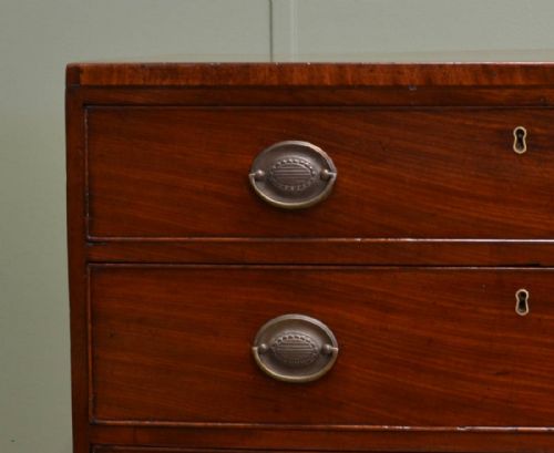 fig 2. Superb Quality Regency Antique Mahogany Compact Caddy Top Chest