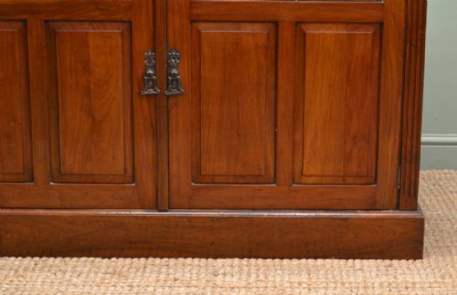 fig 1. Quality Victorian Walnut Antique Cupboard