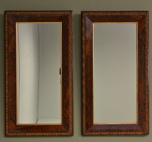Pair of Antique Edwardian Decorative Mirrors