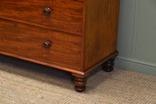 fig 2. Early Victorian, Rich Mahogany, Antique Linen Press