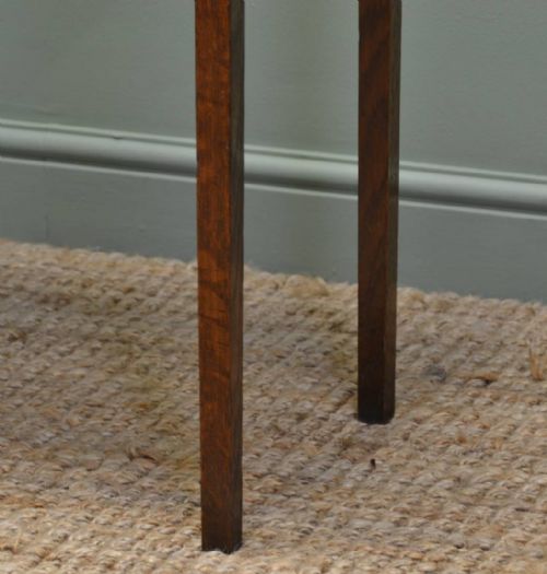 fig 1. Regency Fine Oak Antique Side Table.