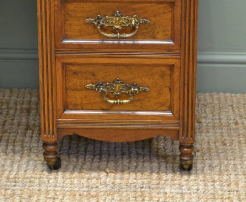 fig 2. Magnificent 'Burr' Pollard Oak Arts & Crafts Antique Dressing Table