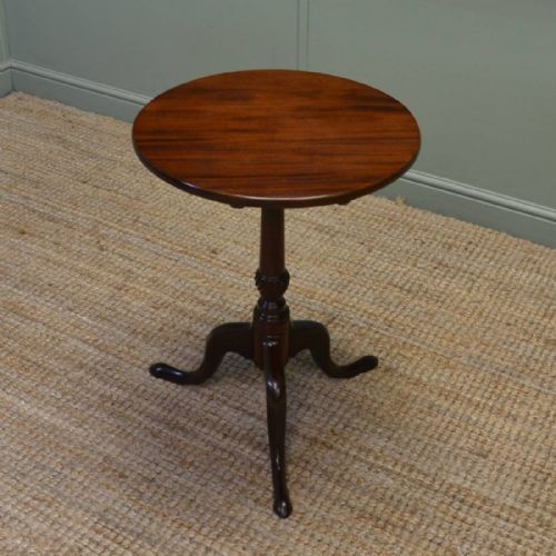 Georgian Mahogany Antique Occasional Wine Table