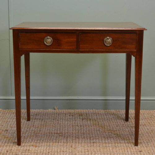 Georgian Mahogany Antique Side Table