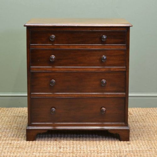 Small Period Mahogany Antique Chest of Drawers