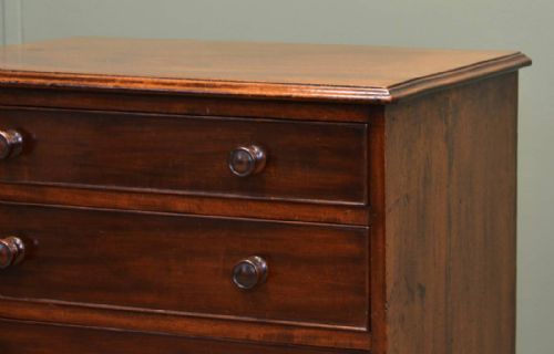 fig 2. Small Period Mahogany Antique Chest of Drawers