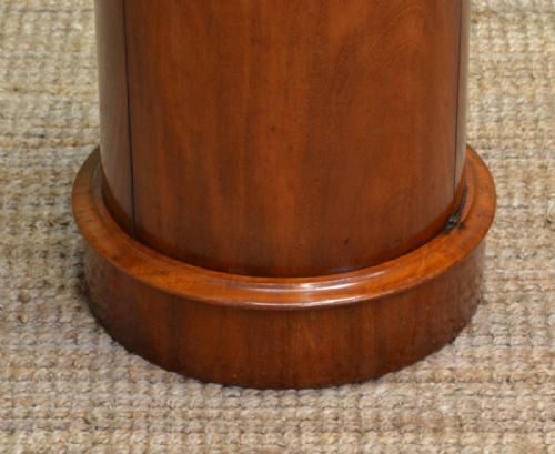 fig 1. Unusual Mahogany Antique Cylindrical Cupboard.