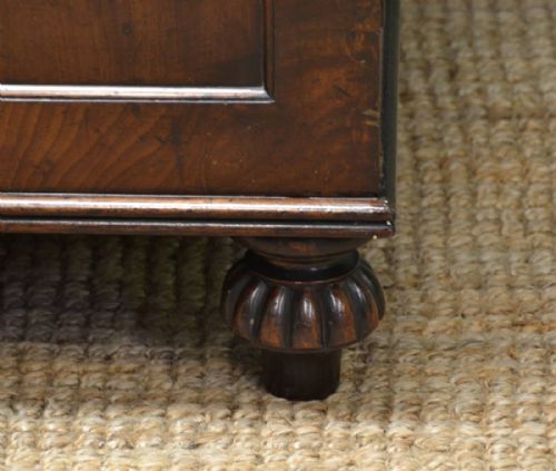 fig 2. William IV Mahogany Antique Secretaire Bookcase