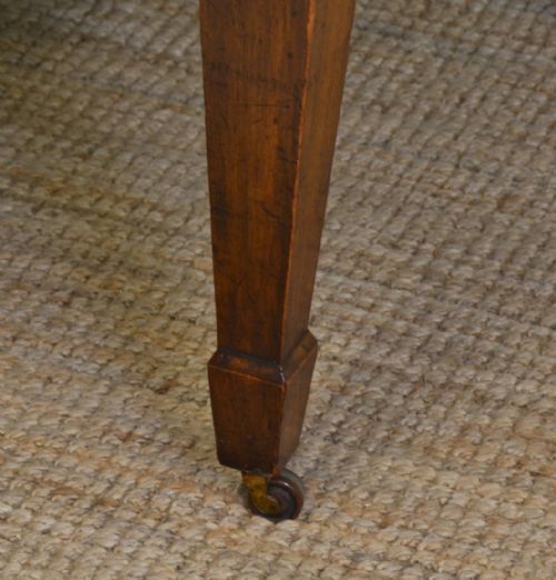 fig 2. Edwardian Mellow Mahogany Antique Wind Out Dining Table