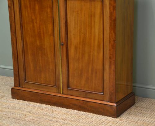 fig 1. Victorian Mellow Mahogany Antique Chiffonier Cupboard