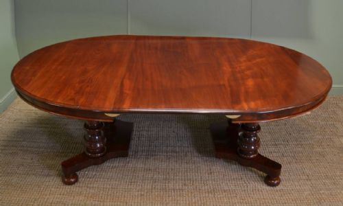 Superb Quality Antique Victorian Mahogany Extending Dining Table