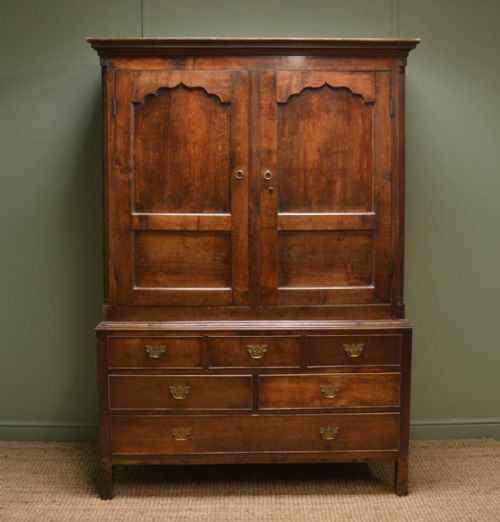 Period Oak Antique Harness Cupboard