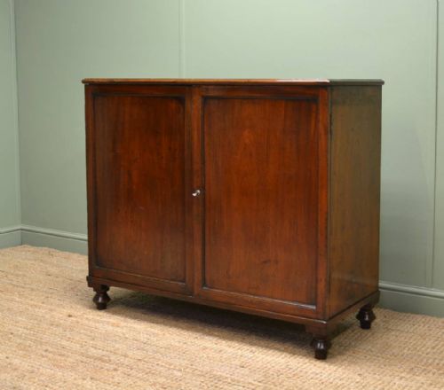 Georgian Mahogany Antique Cupboard