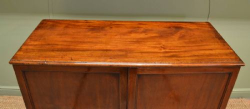 fig 1. Georgian Mahogany Antique Cupboard