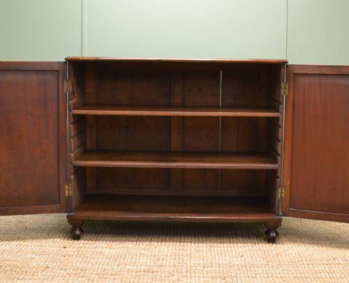 fig 2. Georgian Mahogany Antique Cupboard