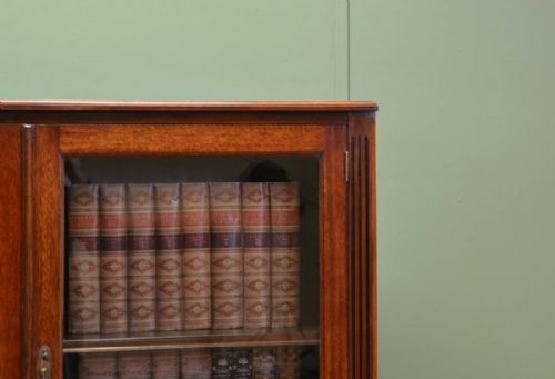 fig 2. Edwardian Mahogany Antique Glazed Bookcase
