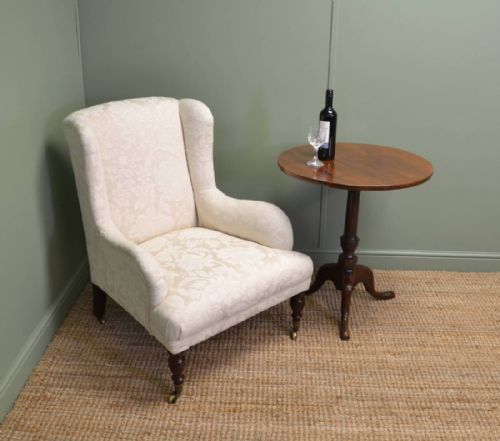 Fine Quality Upholstered Antique Victorian Armchair