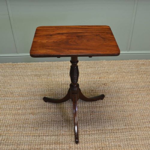Regency Mahogany Antique Occasional Wine Table
