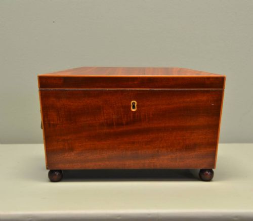 fig 1. Exceptional Quality, Regency, Inlaid Antique Jewellery Box