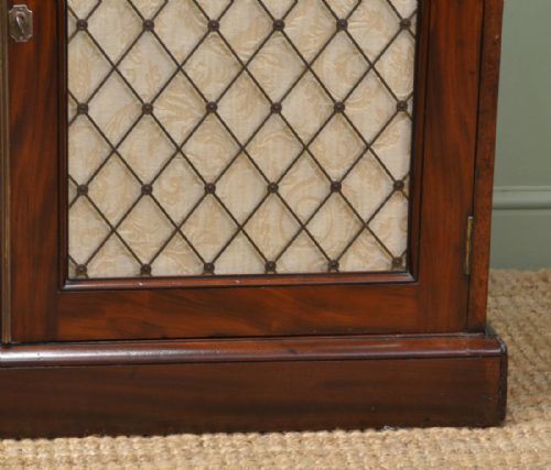 fig 2. Quality Regency Mahogany Antique Sideboard