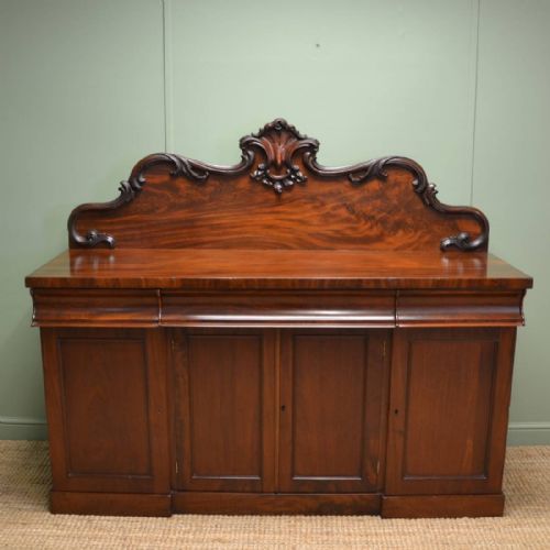 Victorian Mahogany Antique Sideboard