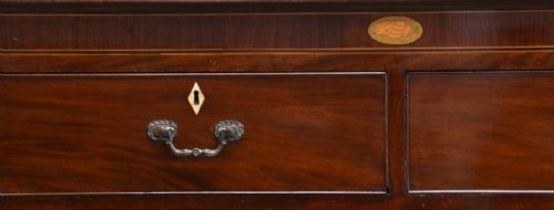 fig 2. Fine Quality Large Inlaid George III Mahogany Chest Of Drawers