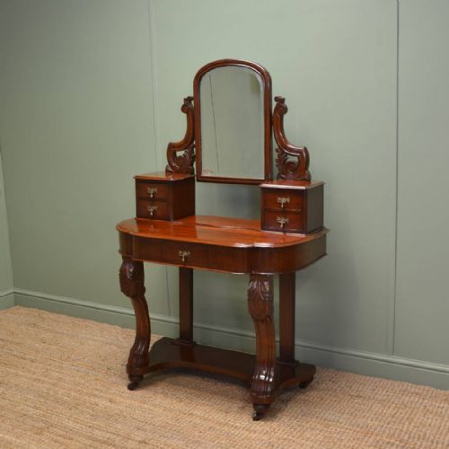 Beautiful Victorian Mahogany Duchess Antique Dressing Table