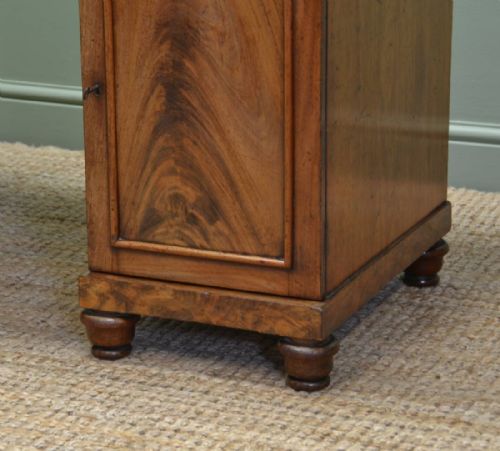 fig 2. Characterful Mellow Mahogany Victorian Pedestal Desk