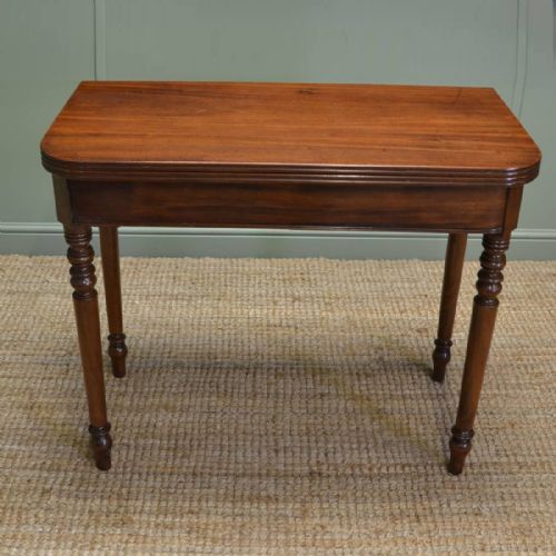 Regency Mahogany Antique Tea / Console Table,