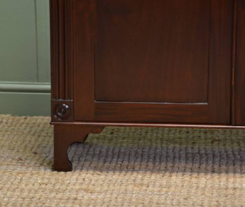 fig 2. Small, Slim Victorian Walnut Antique Cupboard