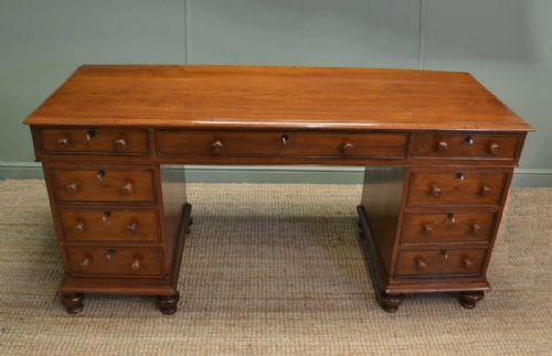 Large Anglo-indian Antique Desk