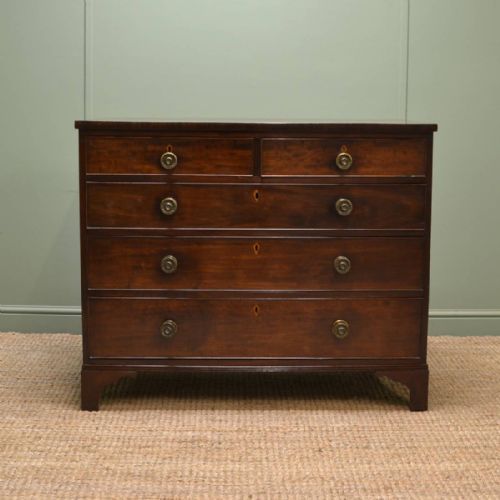 Superb Georgian Mahogany Antique Chest of Drawers