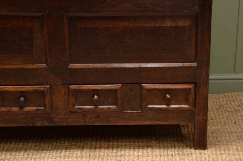 fig 1. Period Oak Early Eighteenth Century Antique Harness Cupboard