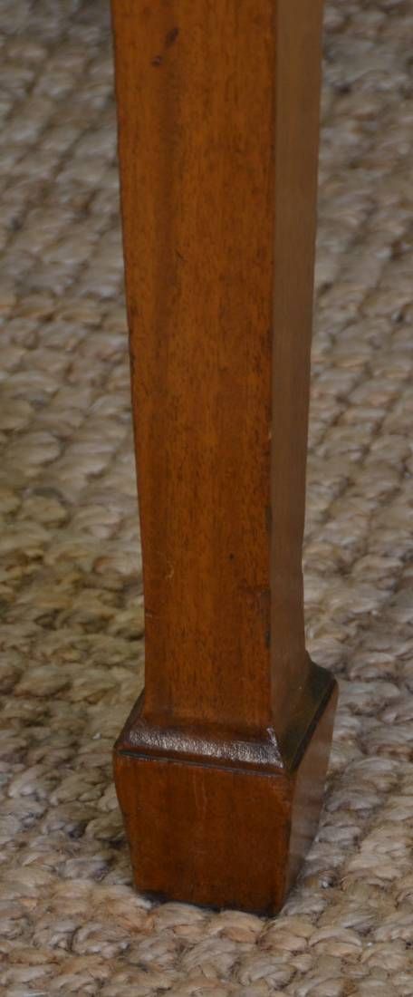 fig 2. Large Edwardian Mellow Mahogany Antique Writing Table Desk