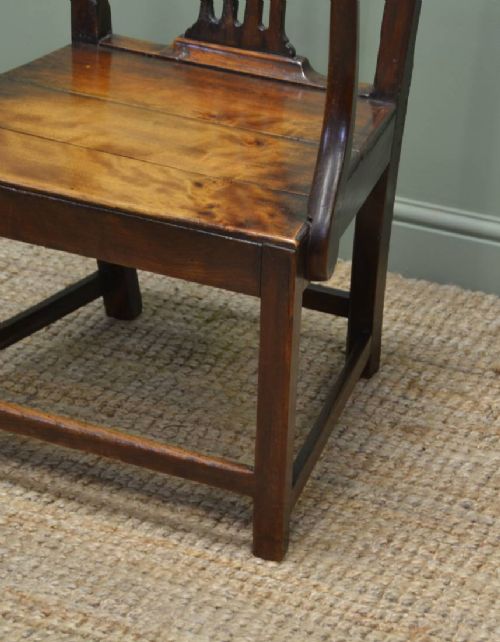 fig 1. Georgian Country Pine and Birch Armchair