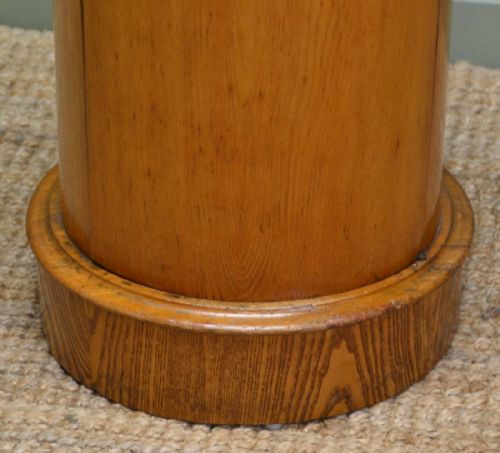 fig 1. Unusual Victorian Ash Cylindrical Antique Pot Cupboard